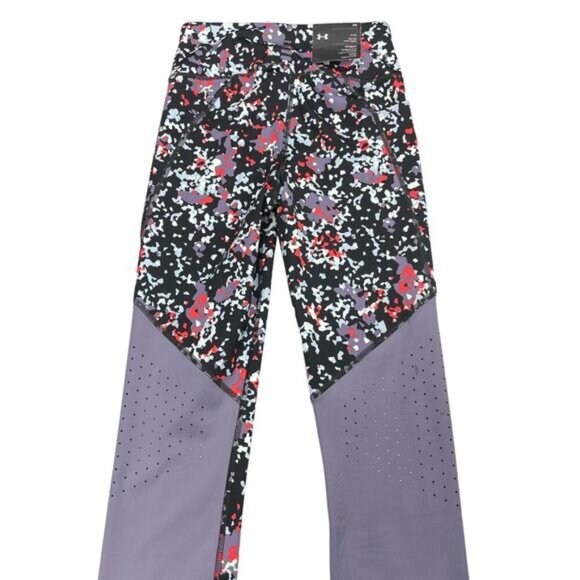 NWT UNDER ARMOUR Launch Printed High Rise Ankle Tights Sz XS - Picture 6 of 7